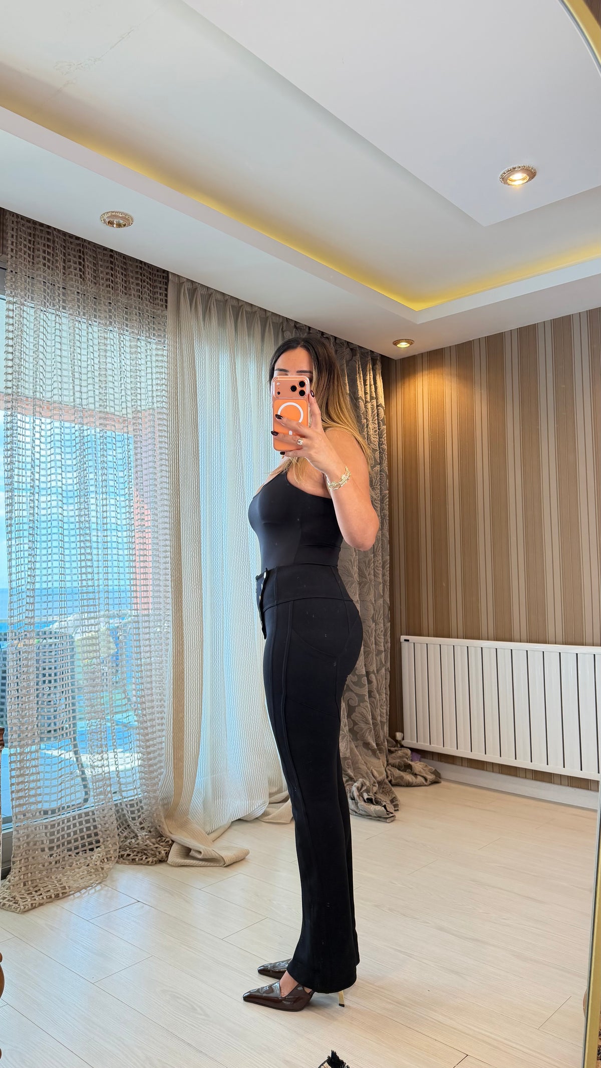 Virelle Yüksek Bel Tayt