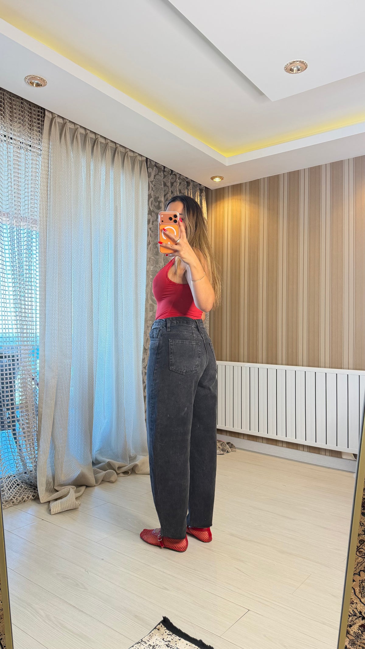 Raven Füme Balon Jean