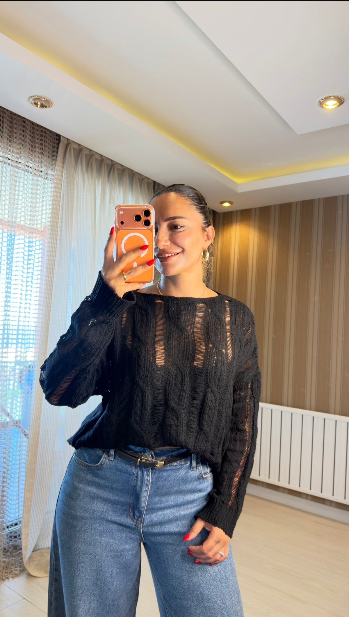 Perla Ajurlu triko