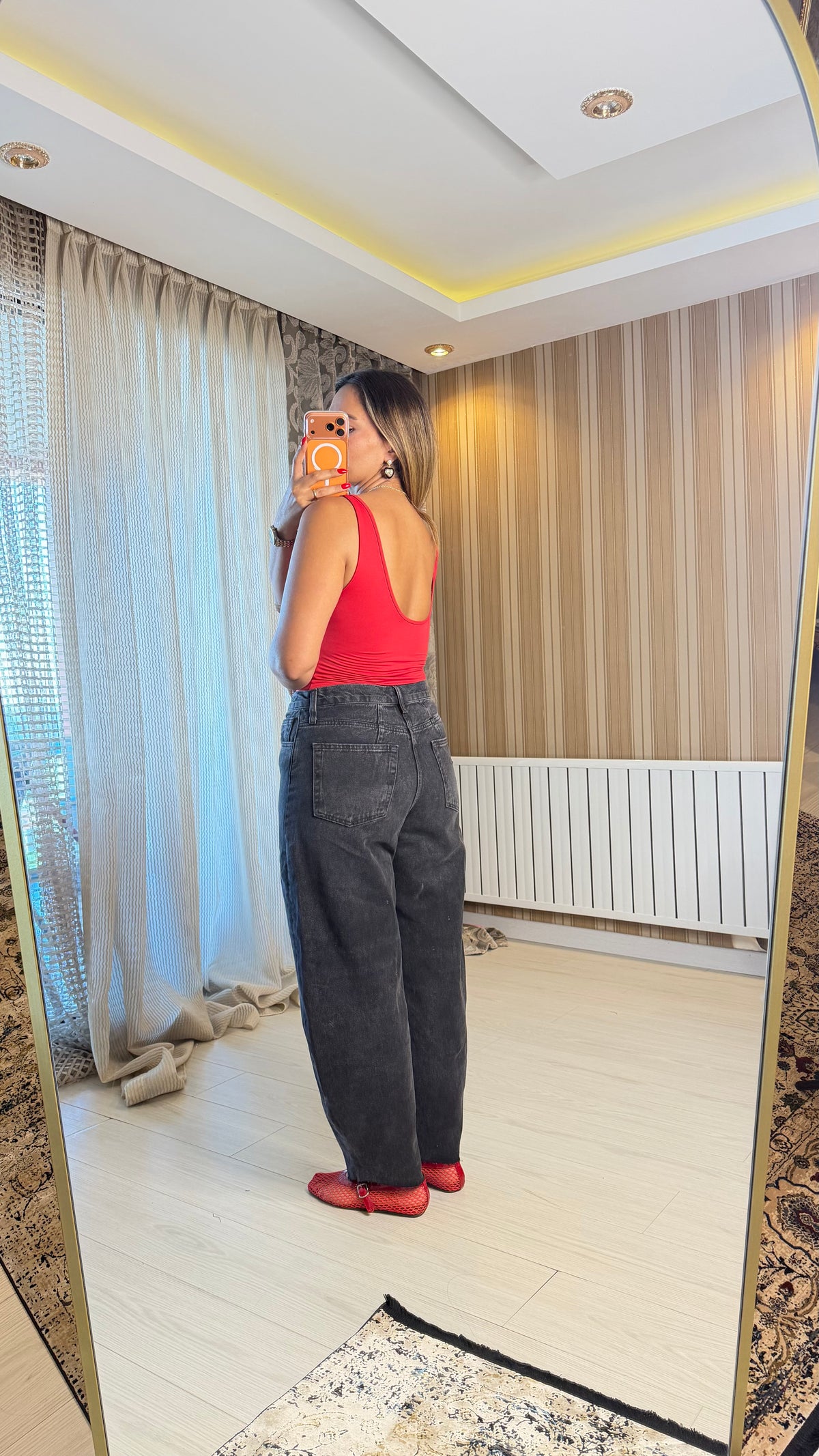 Iconic Kırmızı Bodysuit
